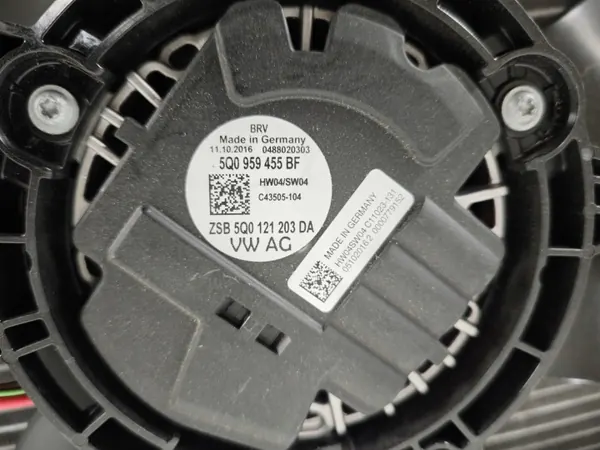 Komplet chłodnic + Wentylator Volkswagen VW GOLF VII 5G 2012- TDI TSI image 7