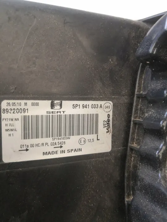 Farol dianteiro esquerdo Altea Leon II 5P1941033A image 4