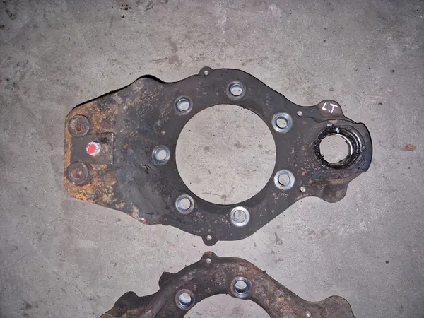 Plaque d'ancrage de support de plaquette de frein Mercedes Actros Arocs Axor A3464230906 image 2