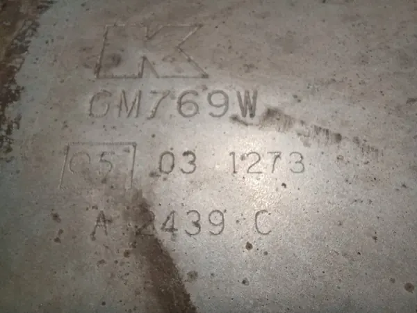 Silencieux d'échappement Opel Mokka X 2016 GM769W image 5