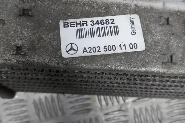 Intercooler Radiator MERCEDES-BENZ CLK A2025001100 image 2