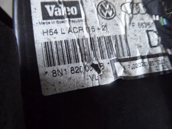 AUDI TT 98-06 Verwarmingshuis 1.8 T APX OEM 8N182006 B image 5