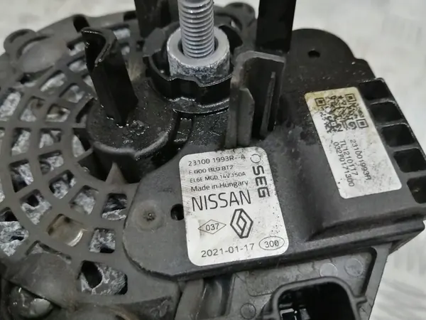 DACIA DUSTER II 1.3 TCE Vaihtovirtageneraattori 231001993R image 3