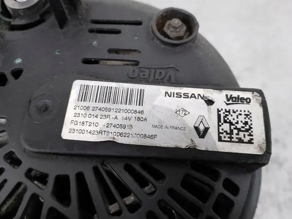 Vaihtovirtageneraattori Renault Trafic III 2.0 DCI OEM 231001423R-A FG18T210 image 6