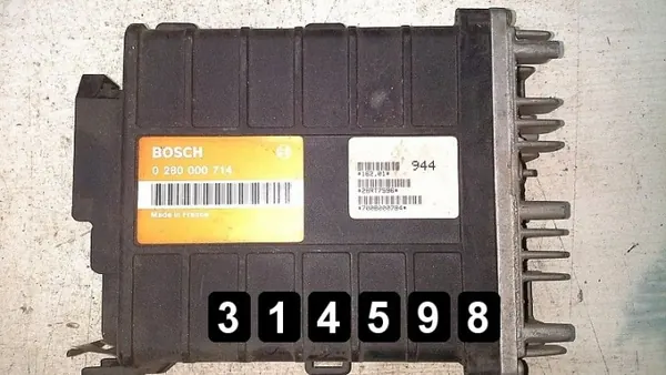 ECU Fiat Tipo usado OEM AM-314598 1989 image 3