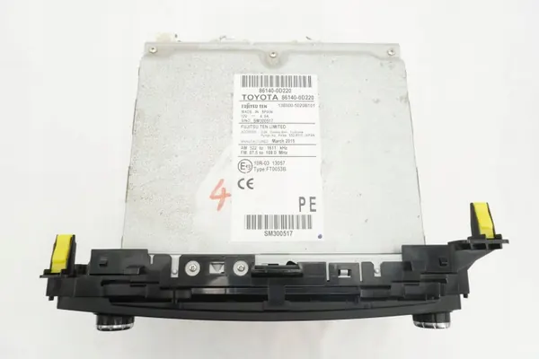 OEM 86140-0D220 Radio Navigatie voor Toyota Yaris III image 7