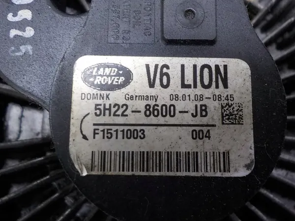 Viskoös Koppling Range Rover Sport L320 3.6 OEM 5H22-8600-JB image 3