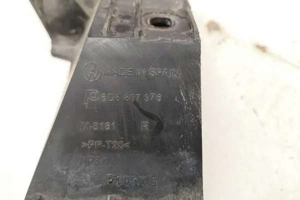 Deslizamento do para-choque traseiro direito VW POLO 2008 image 2