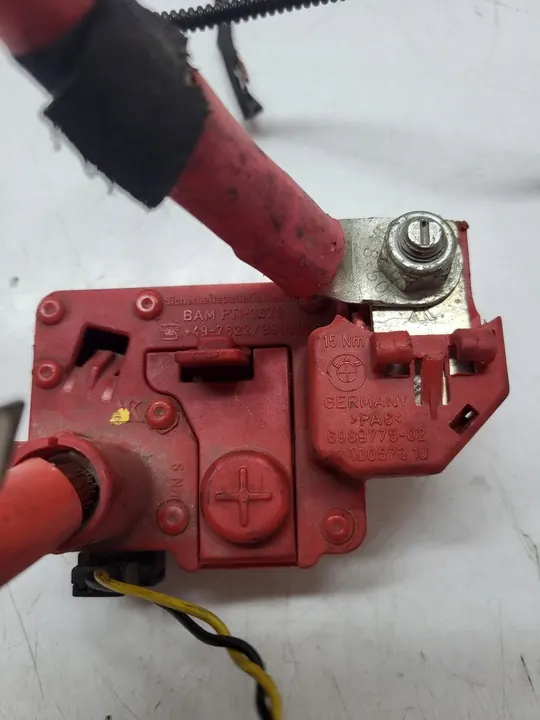 Terminal pirotécnico BMW E60 6989780 image 3