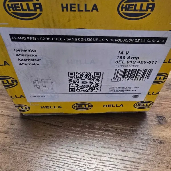 Hella 8EL 012 426-011 Vaihtovirtageneraattori image 5