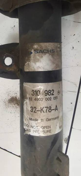 Ammortizzatore SACHS BMW E82 Usato OEM SAC310 982/RS1 image 2