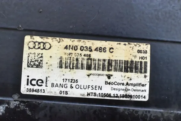 Radio-vahvistin OEM 4N0035466C Audi A6 C8 2018-2021 image 7