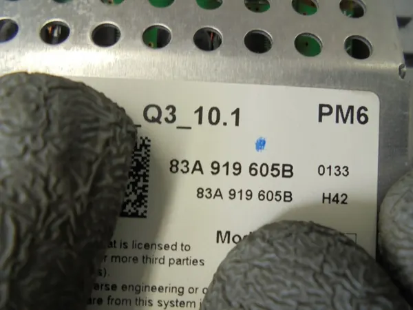 Écran MMI Audi Q3 OEM 83A919605B - Occasion image 8