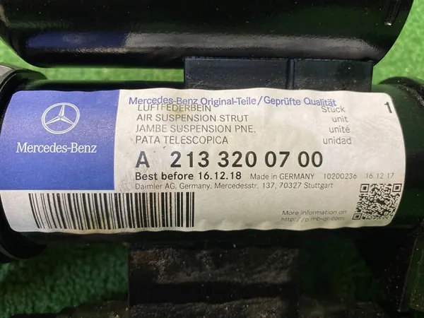 MERCEDES CLASSE E W213 63 AMG AMORTISSEUR PNEUMATIQUE GAUCHE AVANT image 4