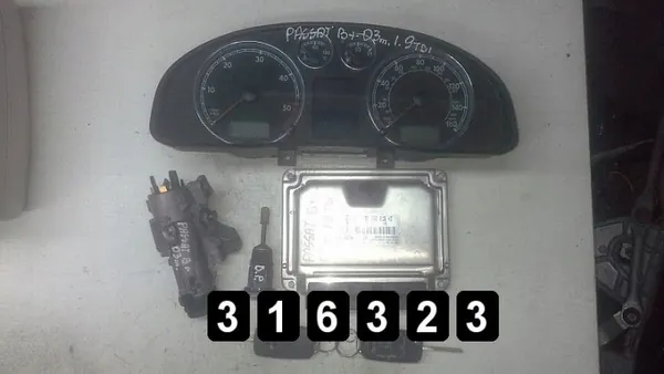 Gebrauchte VW ECU OEM AM-316323 für Passat 2003 image 2