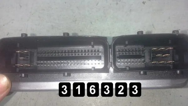 Gebrauchte VW ECU OEM AM-316323 für Passat 2003 image 3