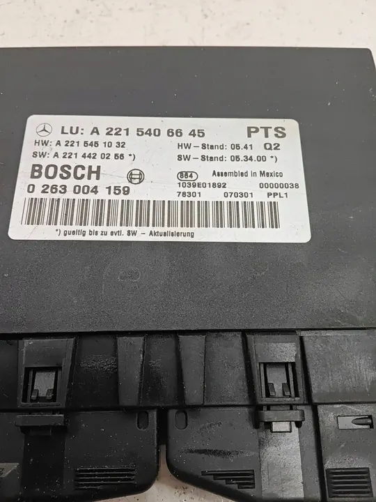 PDC-modul MERCEDES-BENZ S (W221) A2215406645 image 3