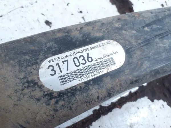 Skoda Octavia Mk1 trekhaakset OEM 317036 image 4