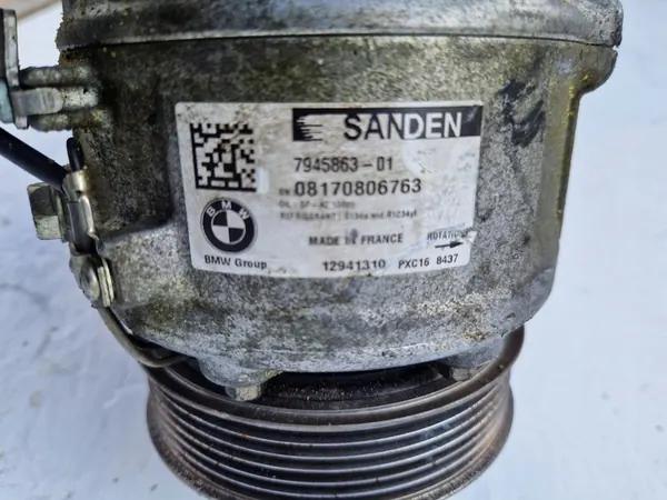 Ilmastointikompressori BMW 5 G30 G31 B47 OEM image 4
