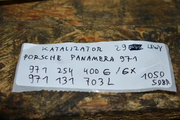 Katalysator OEM 971254400G Links Porsche Panamera image 5