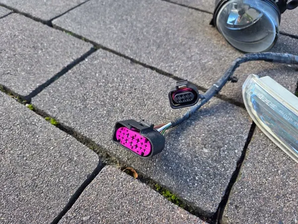 PASSAT CC Främre kabelsats PDC + 4 sensorer + lampor 08-2011 image 2