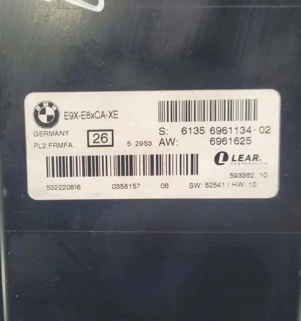 Module Commande Éclairage BMW OEM 6961134 - Occasion image 3