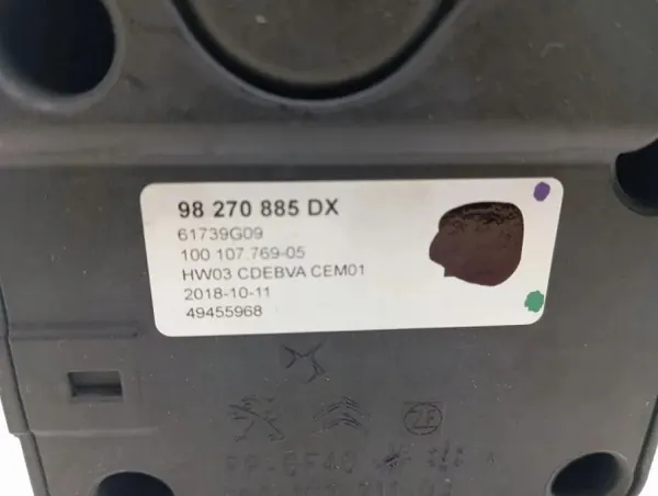 Gebruikte versnellingspook OEM 98270885DX Peugeot 308 T9 image 4
