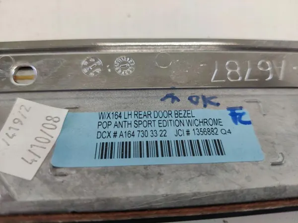 Mercedes-Benz ML W164 achterbumper OEM A1647303322 image 4