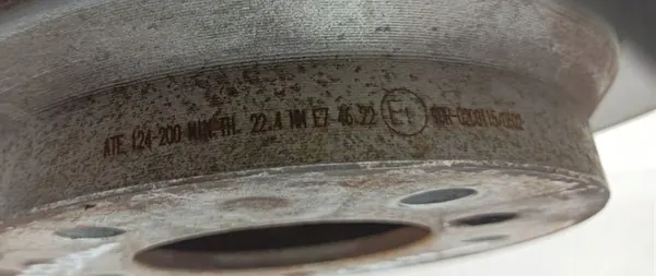 ATE Bromsskivor Set OEM TARCZE PRZÓD TYŁ KOMPLET image 9