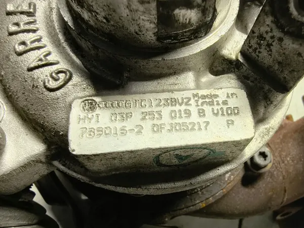 TURBINA VW Polo V 1.2 TDI Seat Ibiza Skoda Fabia II 03P253019B image 4