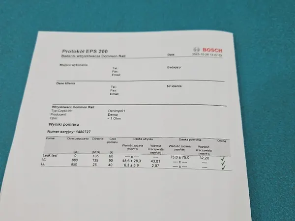 Geteste Toyota Corolla E12 injector OEM 23670-0G010 image 3