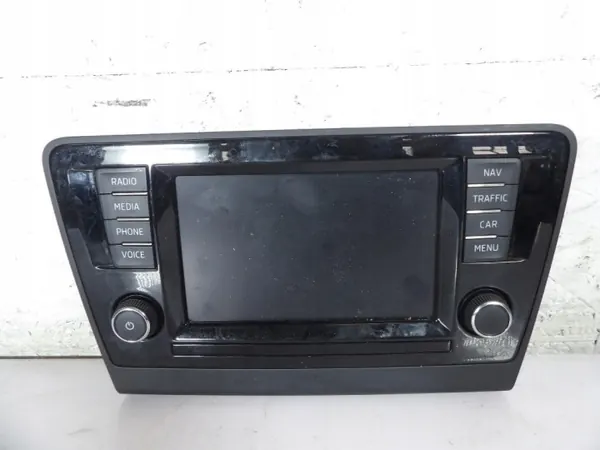 Radio Skoda Rapid OEM 5JA919604A - Usado image 2