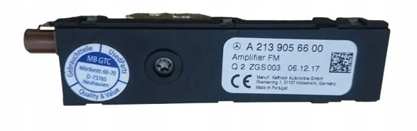 Mercedes E-klass 213 Antennförstärkare OEM 2139056600 image 2