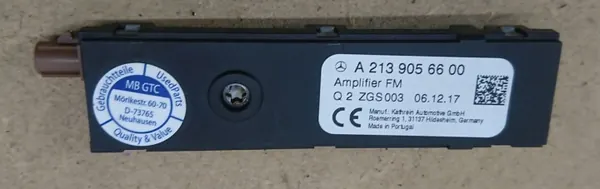 Mercedes E-klass 213 Antennförstärkare OEM 2139056600 image 3