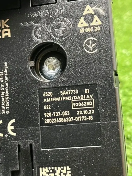 Amplificateur d'antenne BMW 5A67733 3.0L essence image 3