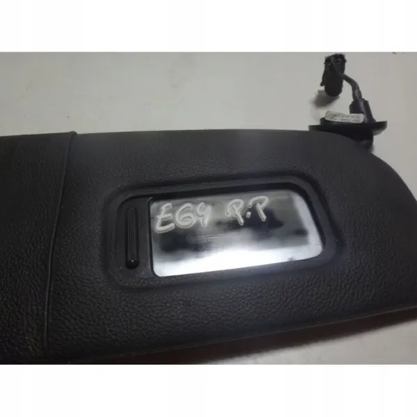 OEM EMC13245 Pare-soleil gauche cuir noir BMW E64 image 8