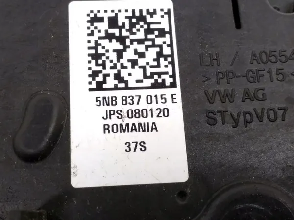 SEAT TARRACO VW TIGUAN II VW PASSAT B8 DÖRRLÅS VÄNSTER FRAM OEM 5NB837015E image 5