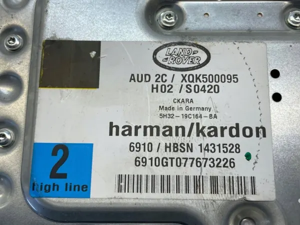 Verstärker Land Rover OE XQK500095 - Gebraucht image 7