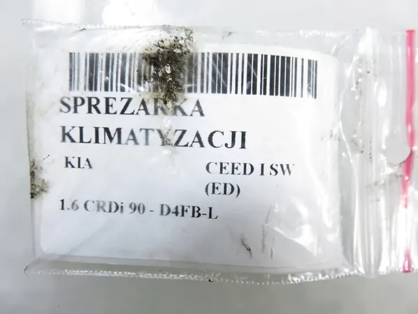 Compresor de Aire Acondicionado Kia Ceed 08' 1.6CRDI F500-AN6CA06 image 2