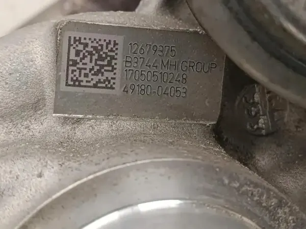 Turbo OPEL ASTRA K 12679375 1.4L Benzine 110kW 2018 image 5