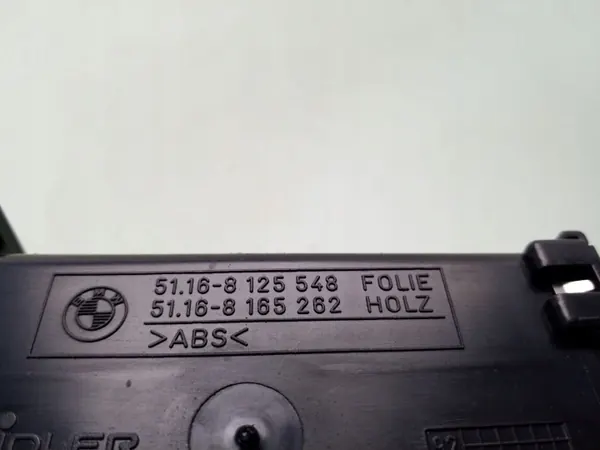 Cendrier arrière BMW 7 E38 OEM 51168125548 image 4
