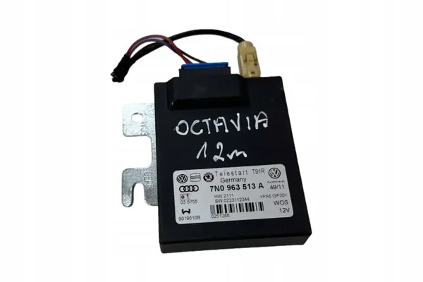 Controlador Webasto OEM 7N0963513A para Skoda Octavia Mk2 image 2