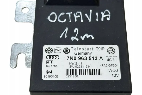 Controlador Webasto OEM 7N0963513A para Skoda Octavia Mk2 image 5