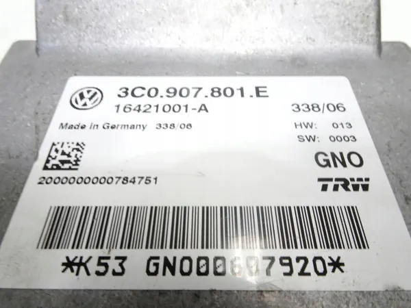 Module de frein à main VW Passat B6 OEM 3C0907801E image 4