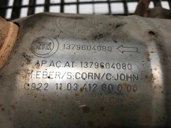 Katalysaattori OEM 1379604080 Peugeot Boxer I 2.0 130hv image 5