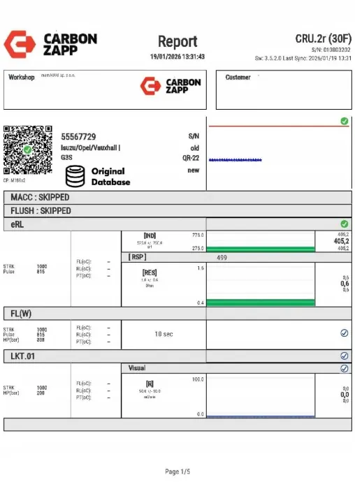 Inyector OEM 55567729 para Opel Astra IV 1.7 CDTI image 3