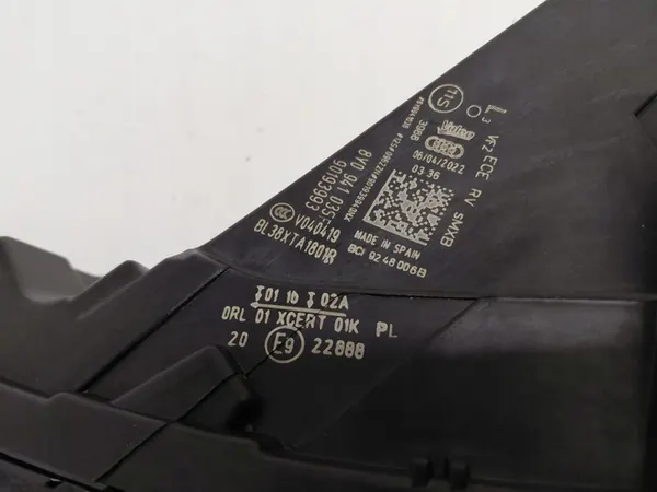 Audi RS3 8Y Lámpara Izquierda Matrix image 3