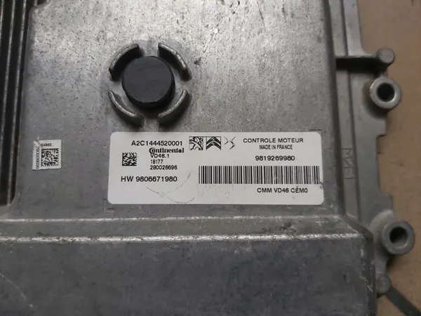 Motorstyrningsenhet Citroen 1.2 THP image 2