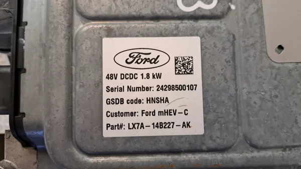 Convertisseur de puissance Ford Puma MK2 2024 1.0 EcoBoost image 5