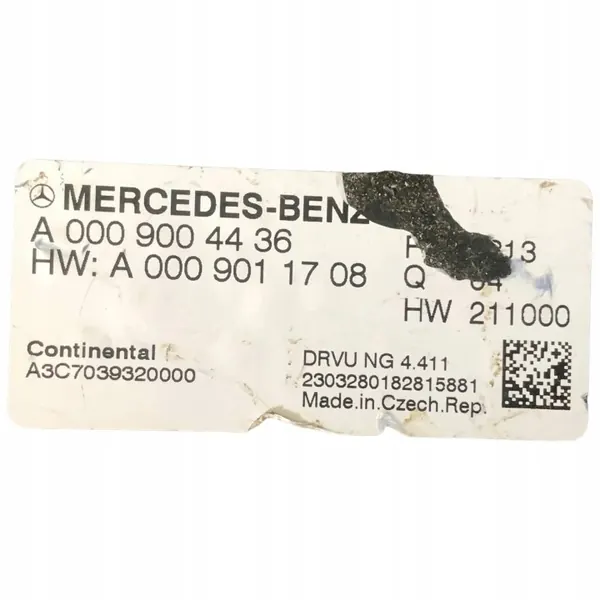 Mercedes ohjausmoduuli OEM A0009004436 - Käytetty image 4